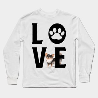 Dog Love - Chihuahua Long Sleeve T-Shirt